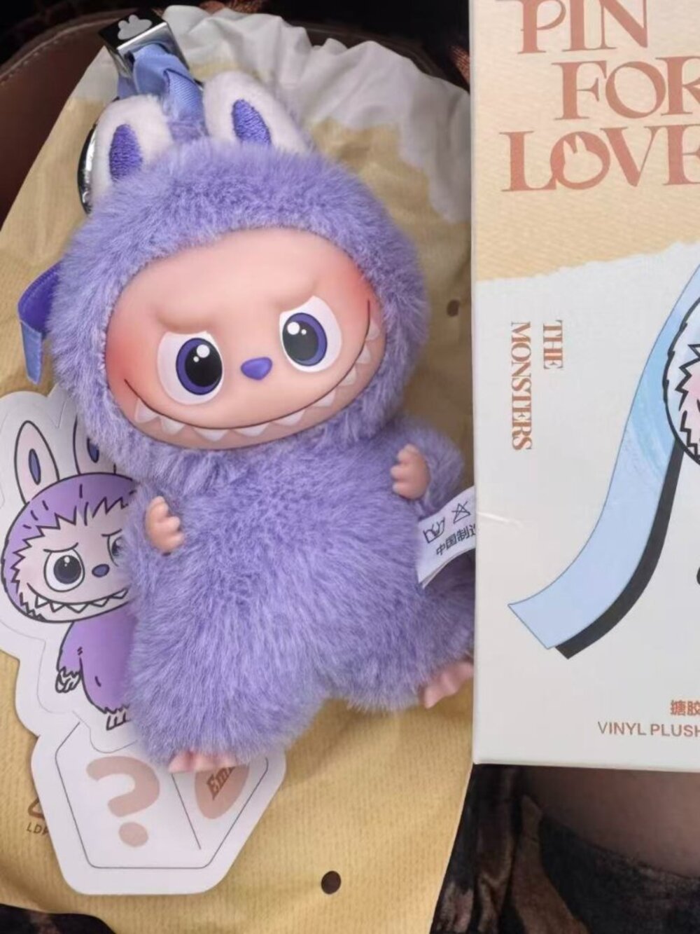 Authentic Labubu 4.0 Pin for Love Letter ? | Cheap Clearance Price Ready to Ship